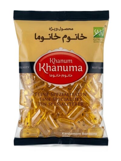 Spezial Khanum Khanuma Kardamomsamen Süßigkeit 400g