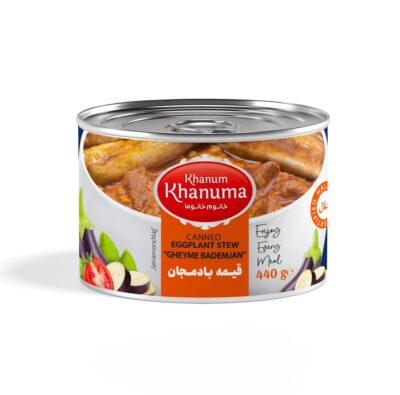 Canned Khanum Khanuma eggplan stew 450g