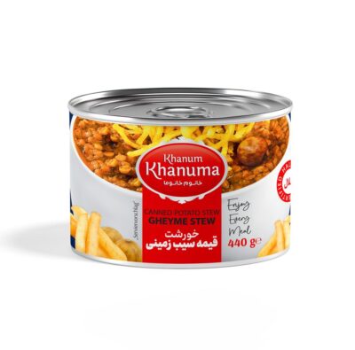 Canned Khanum Khanuma potato stew 450g