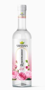 گلاب سوپر شیشه ای شاهان 250 میلی