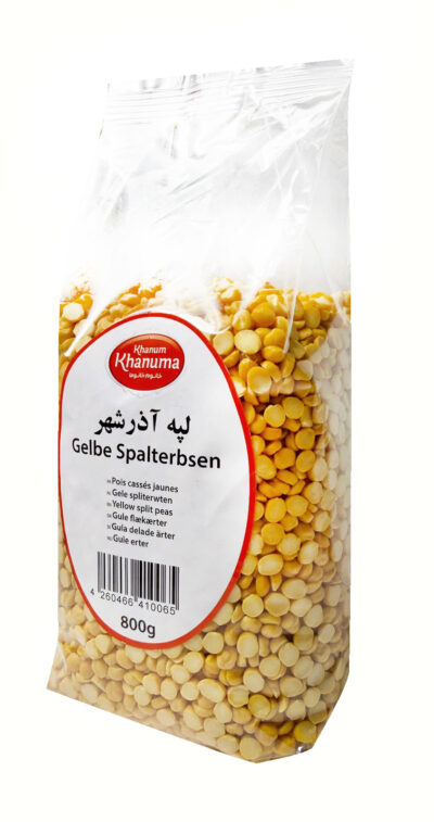 Khanum Khanuma Gelbe Spalterbsen 800g