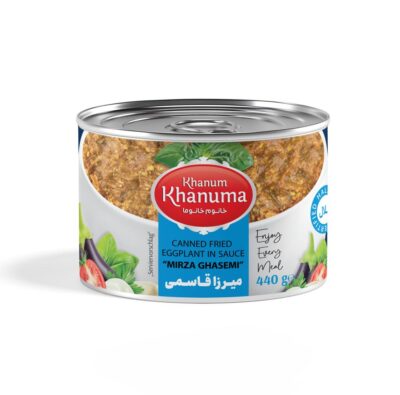 Canned Khanum Khanuma Mirza ghasemi 450g