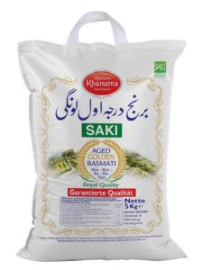 برنج طلایی ساکی 5 کیلوگرم