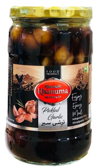 Eingelegter Khanum Khanuma Knoblauch Rot 700g