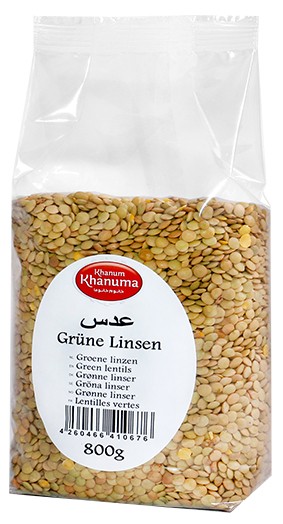 Khanum Khanuma lentils 800g