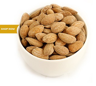 Almonds roasted salted 10kg