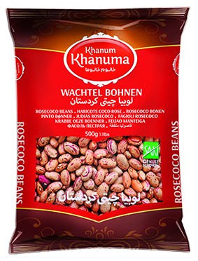 Special Khanum Khanuma rosecoco beans 500g