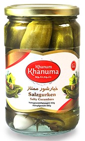 Salted cucumber Khanum Khanuma momtaz G2 700g