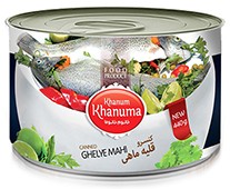 Canned Khanum Khanuma Gelehe Mahi 450g