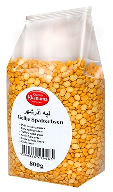 Special Khanum Khanuma yellow split peas 800g