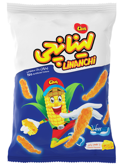 Lina crunchy cheese snack 90 g