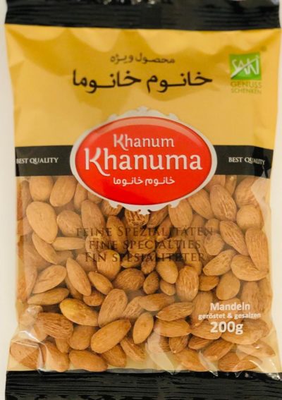 Special Khanum Khanuma almond roasted salted 200g