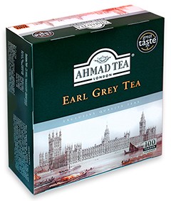 Tea bag Ahmad Earl Grey 200g