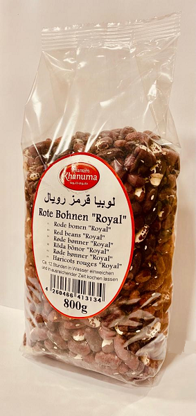 Wax Bean Red Khanum Khanuma 800g
