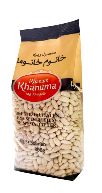 Khanum Khanuma White Beans 800g