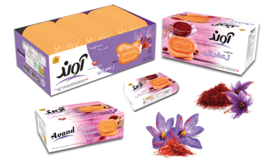 Biscuit Avand saffron 900g