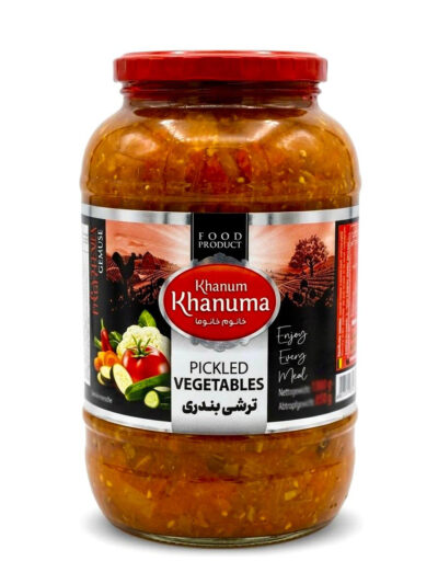 Pickled vegetables Khanum Khanuma bandari red 1500 g