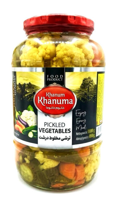 Eingelegtes Gemüse Khanum Khanuma Bandari Rote 1500g