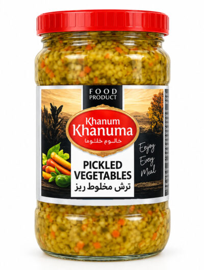 Eingelegtes Gemüse Khanum Khanuma Bandari Rote 1500g