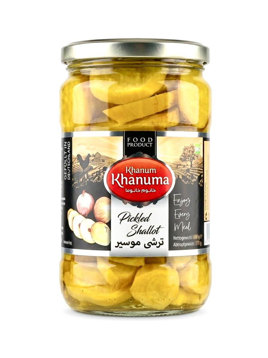 Eingelegtes Gemüse Khanum Khanuma Bandari Rote 1500g Eingelegtes Gemüse Khanum Khanuma Bandari Rote 1500g