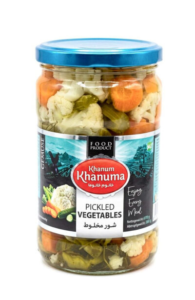 Pickled vegetables Khanum Khanuma bandari red 1500 g