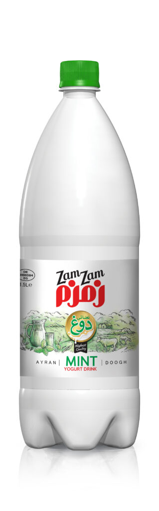 Zarman Jam Ayran Zam Zam Mint 1500 ml - Drinks - Saki food