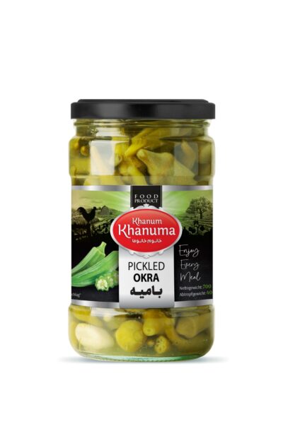 Eingelegte Okra Khanum Khanuma 700g