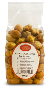زردآلو خشک با هسته (غولنگ) 500 گرم