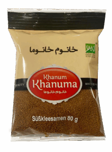 اسفرزه خانوم خانوما 80 گرم