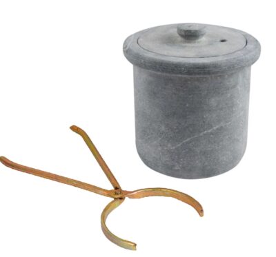 Stone Dizi Pot and Dizi Tongs