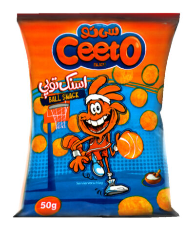 Corn Snack- Balls with Pepperoni Flavor 50g