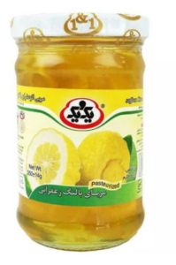 1x1 Zitronatzitronen-Konfitüre, 300g